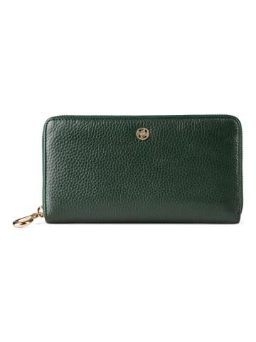 Esquire Alexandria Geldbörse RFID Schutz Leder 19 cm grün