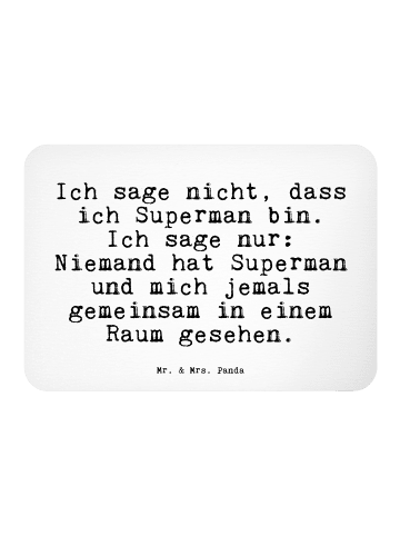 Mr. & Mrs. Panda magnet Ich sage nicht, dass... mit Spruch in Weiß