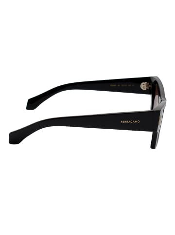 Salvatore Ferragamo Sonnenbrille in Black
