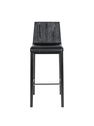 home24 Barstuhl Tunley (2er-Set) in Schwarz