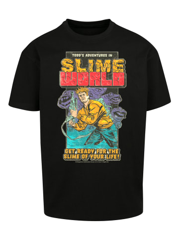F4NT4STIC T-Shirt Retro Gaming Todd's Adventures In SlimeWorld in schwarz