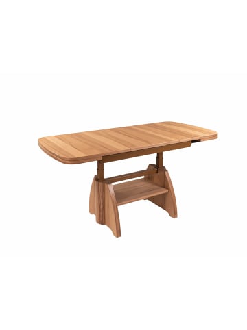 58 aufm Kessel COUCHTISCH höhenverstellbar und ausziehbar Cicily 90x56x65 Kernbuche