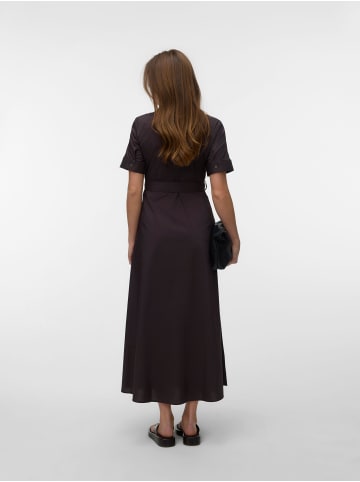 Vero Moda Hemdblusenkleid in Chocolate Torte