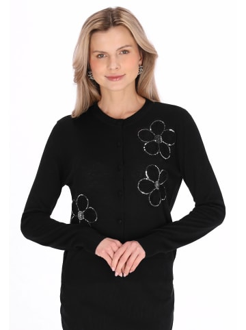 usha BLACK LABEL Women Cardigan in black