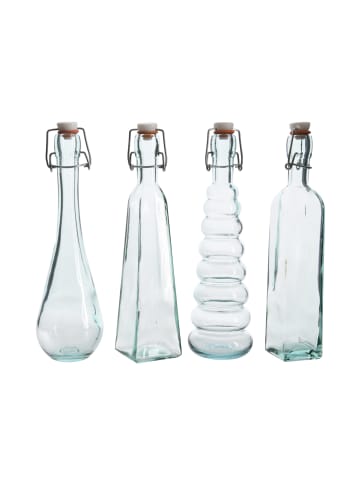 MARELIDA Glasflasche mit Bügelverschluss - 410ml