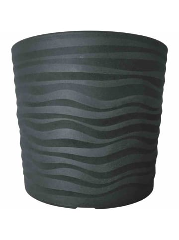 Siena Garden Pflanzgefäß Madrid 50, Ø 50x42 cm in Anthrazit in Anthrazit