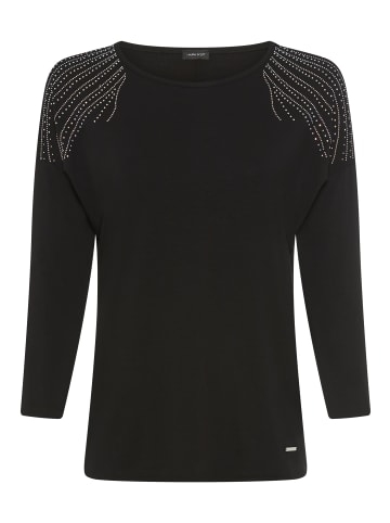 Laura Scott 3/4-Arm-Shirt in schwarz