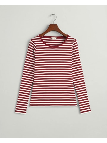 Gant Langarmshirt in Plumped Red