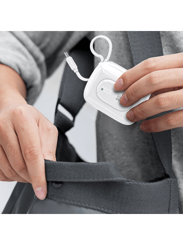 Dudao K32 10000mAh 22,5W Powerbank mit Kabel