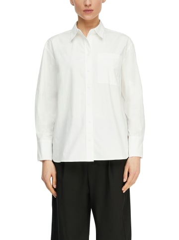 comma Hemdbluse in weiß
