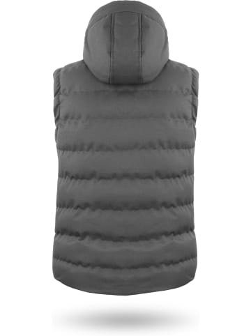Normani Outdoor Sports Herren Winter-Steppweste Yuquot in Anthrazit