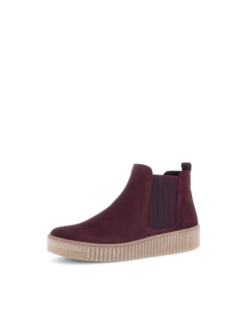 Gabor Fashion Chelsea Boots in rot