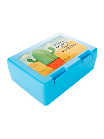 Mr. & Mrs. Panda Lunchbox Kaktus Wut Design mit Spruch in Weiß