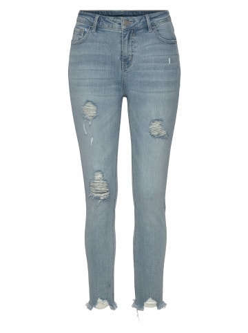Buffalo Destroyed-Jeans in blue-washed