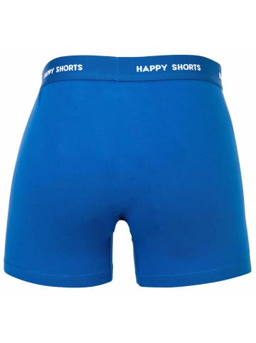 Happy Shorts Boxershort 4er Pack in Blau/Orange/Grün