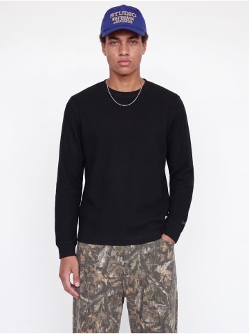 Jack & Jones Langarm-T-Shirt in Black