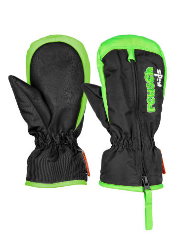 Reusch Fäustling Ben Mitten in black / neon green