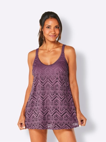 WITT WEIDEN Oversized-Tankini-Top in violett