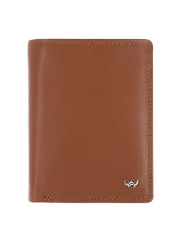 Golden Head Polo Geldbörse RFID Schutz Leder 12.5 cm cognac