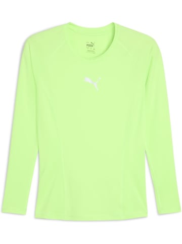 Puma Longsleeve "LIGA Baselayer Tee Longsleeve" in Grün