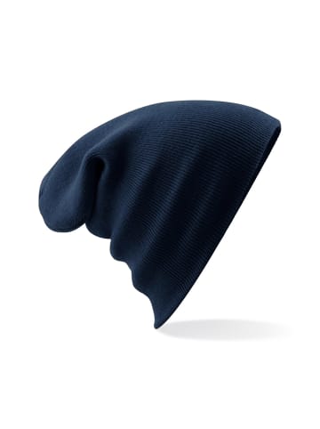 Yuhu Unisex Strickmütze in vielen Farben, für Damen und Herren in Dunkel-Blau