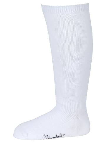Sterntaler Kniestrümpfe 2er-Pack uni in weiß