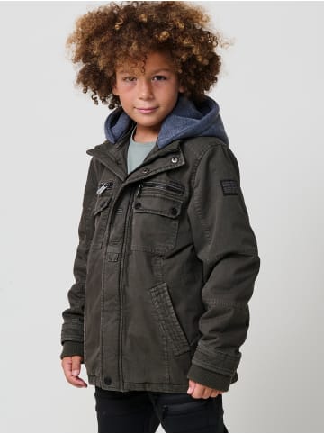 KOROSHI Baumwolljacke für Kinder in oliv