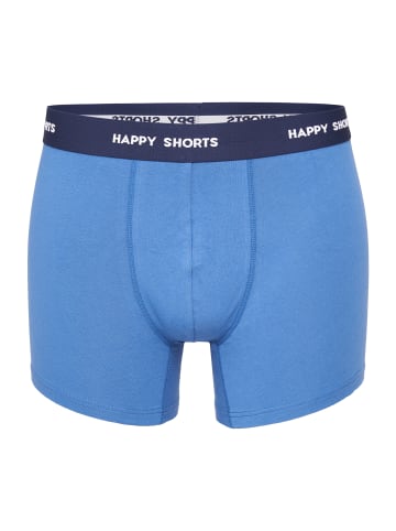 Happy Shorts Retro Pants Jersey in Blue Leaves