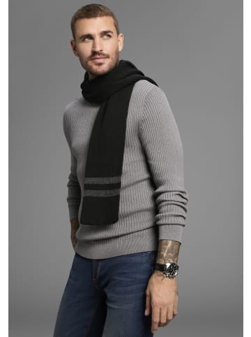 Man's World Schal in schwarz-grau