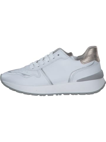 Gabor Fashion Schnürschuhe in weiss/silber/puder