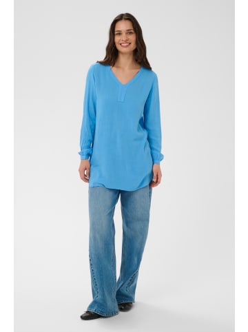 Kaffe Tunika Amber Regular fit in Azure Blue