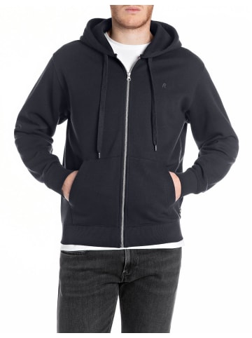 Replay Sweatshirt BRUSHED FLEECE in Blau
