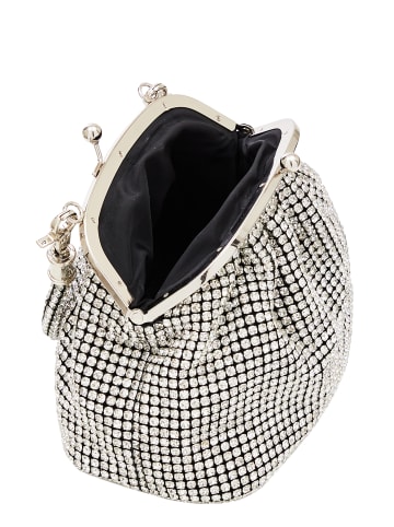 NAEMI Damen Handtasche in Silber