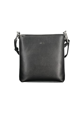 Calvin Klein Schwarze Polyester-Schultertasche