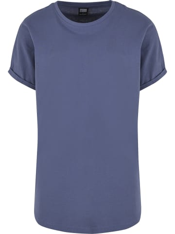 Urban Classics Urban Classics Herren Long Shaped Turnup Tee in vintageblue