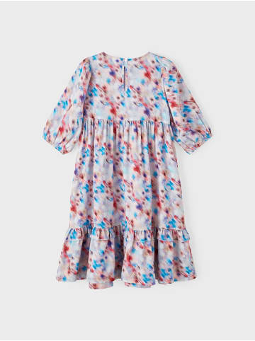 name it Blumen Kleid mit Rüschen NKFDOEASA in Lila