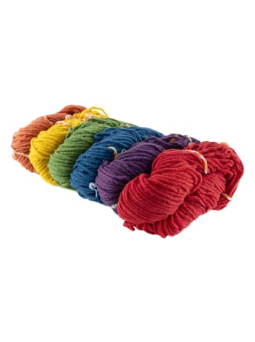 Wollmanufaktur Filges Strickwolle in kräftigen Farben 6x50g in bunt