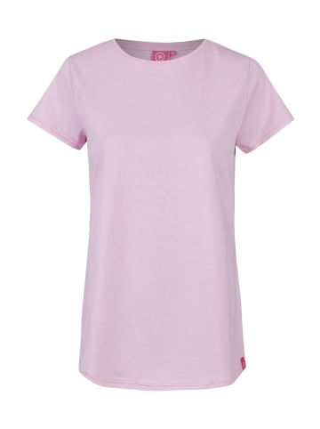 Salzhaut Rundhals T-Shirt für Damen in rose