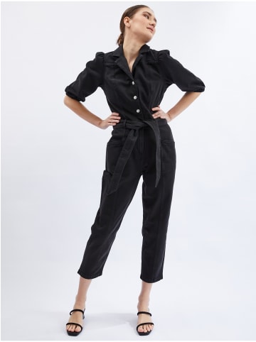orsay Jeans Overall in Schwarz