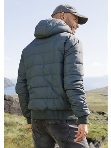 John Devin Steppjacke in dunkel grün