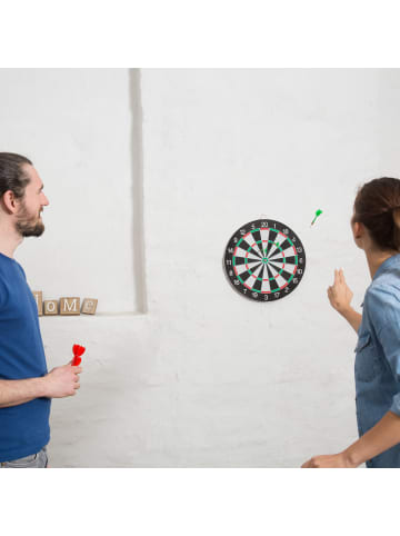 Dartscheibe X1 in Schwarz/Weiß Ø43 cm