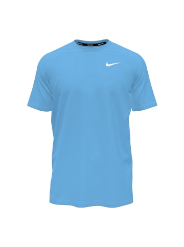 Nike Short Sleeve Hydroguard in Hellblau