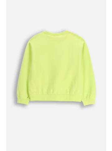 Coccodrillo Oversize-Sweatshirt in limonengrün