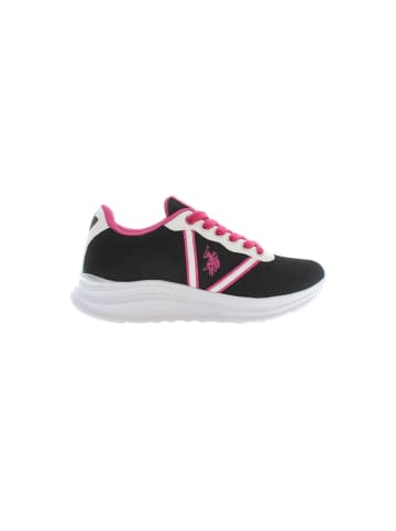 U.S. Polo Assn. Schwarze Polyester-Sneaker