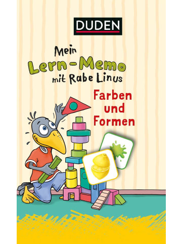 Duden Schulbuch Mein Lern-Memo mit Rabe Linus  Farben und Formen