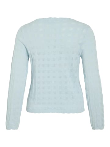 Vila Strickpullover VIAmbelle in hellblau - 0002