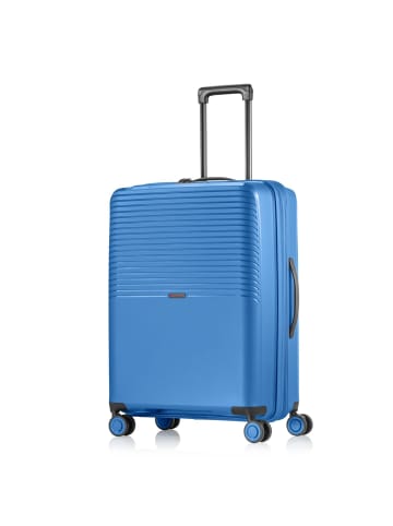 Pack Easy Jet 4 Rollen Trolley 64 cm mit Dehnfalte in marine