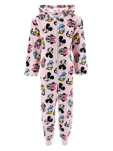 Disney Minnie Mouse Schlafanzug Overall Mickey, Daisy und Pluto in Rosa