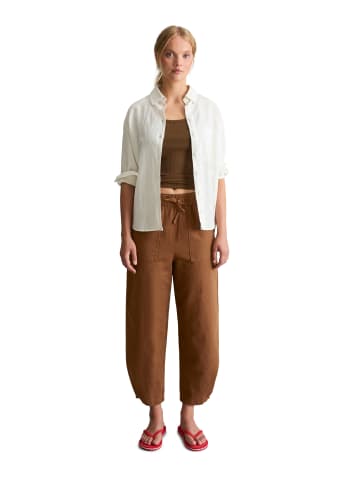 Marc O'Polo DENIM Pull-on-Pants regular in Umbra Brown