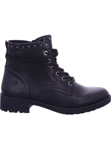 Tamaris Schnürstiefelette in schwarz